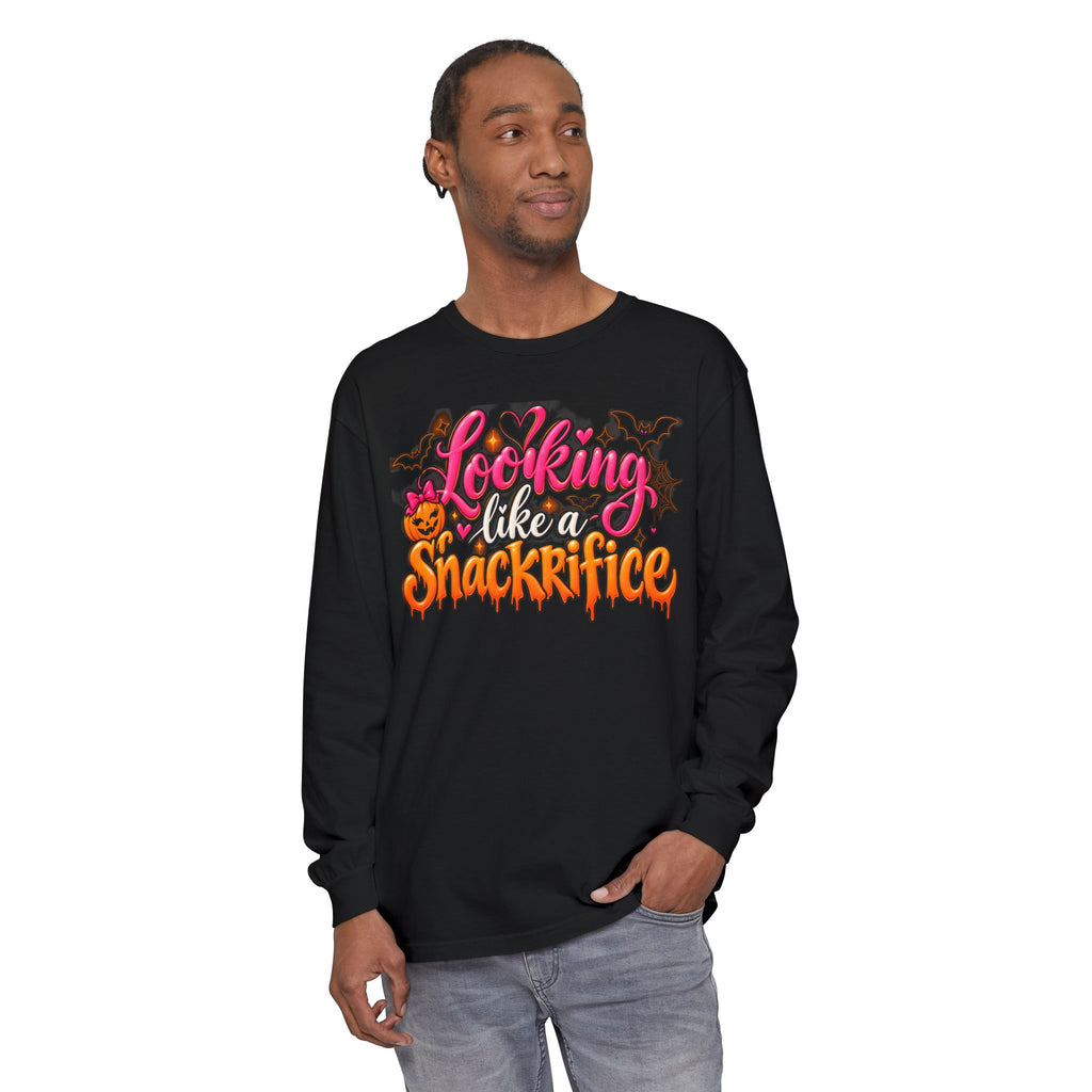 Looking Snackrifice Halloween Long Sleeve T-Shirt