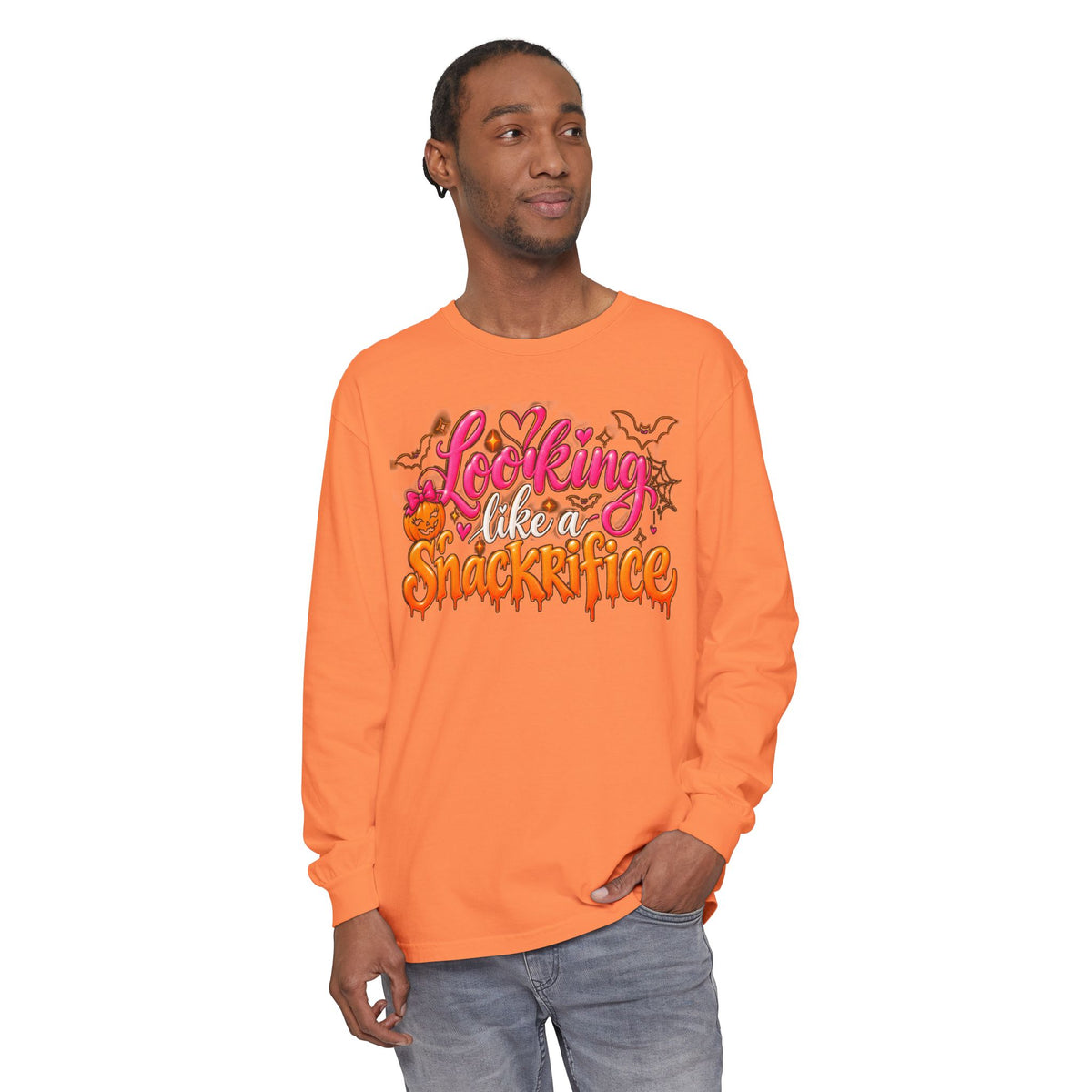 Looking Snackrifice Halloween Long Sleeve T-Shirt