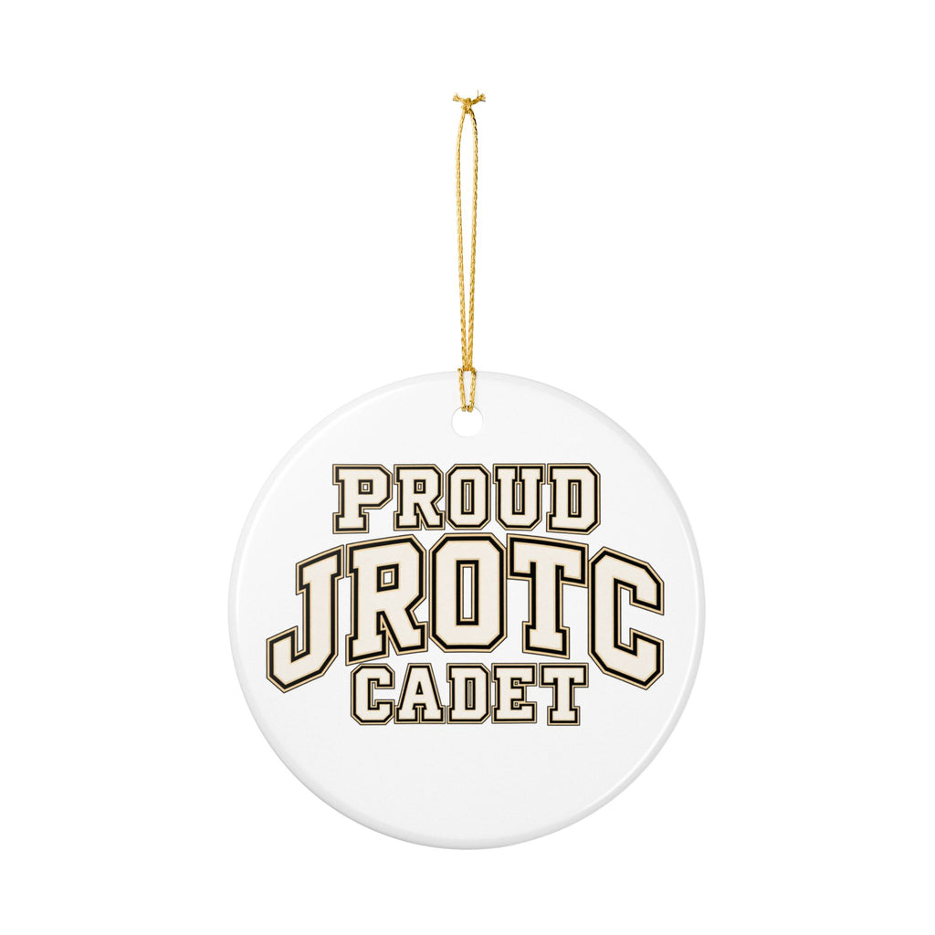 Custom School Spirit Ceramic Christmas  Ornament