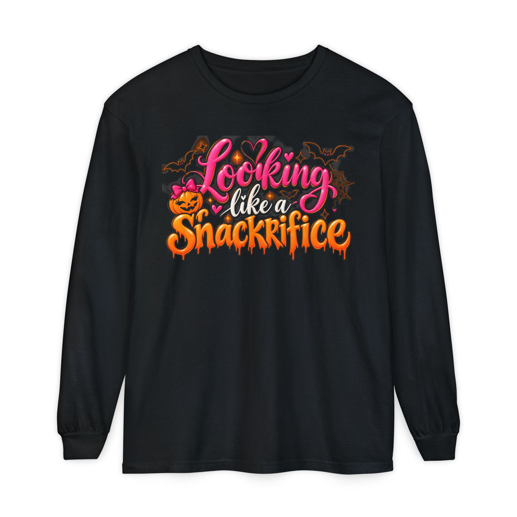 Looking Snackrifice Halloween Long Sleeve T-Shirt