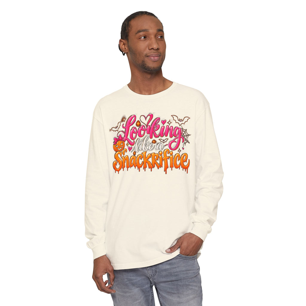 Looking Snackrifice Halloween Long Sleeve T-Shirt