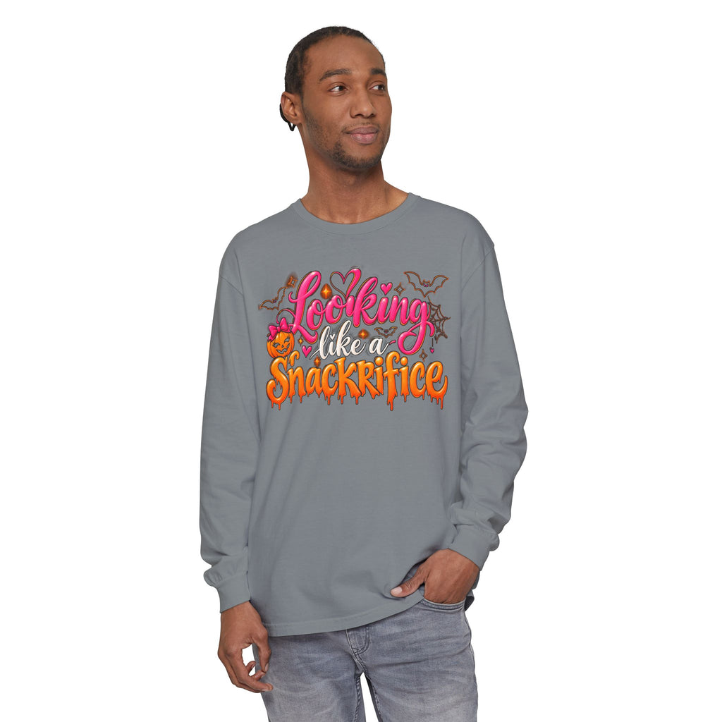 Looking Snackrifice Halloween Long Sleeve T-Shirt