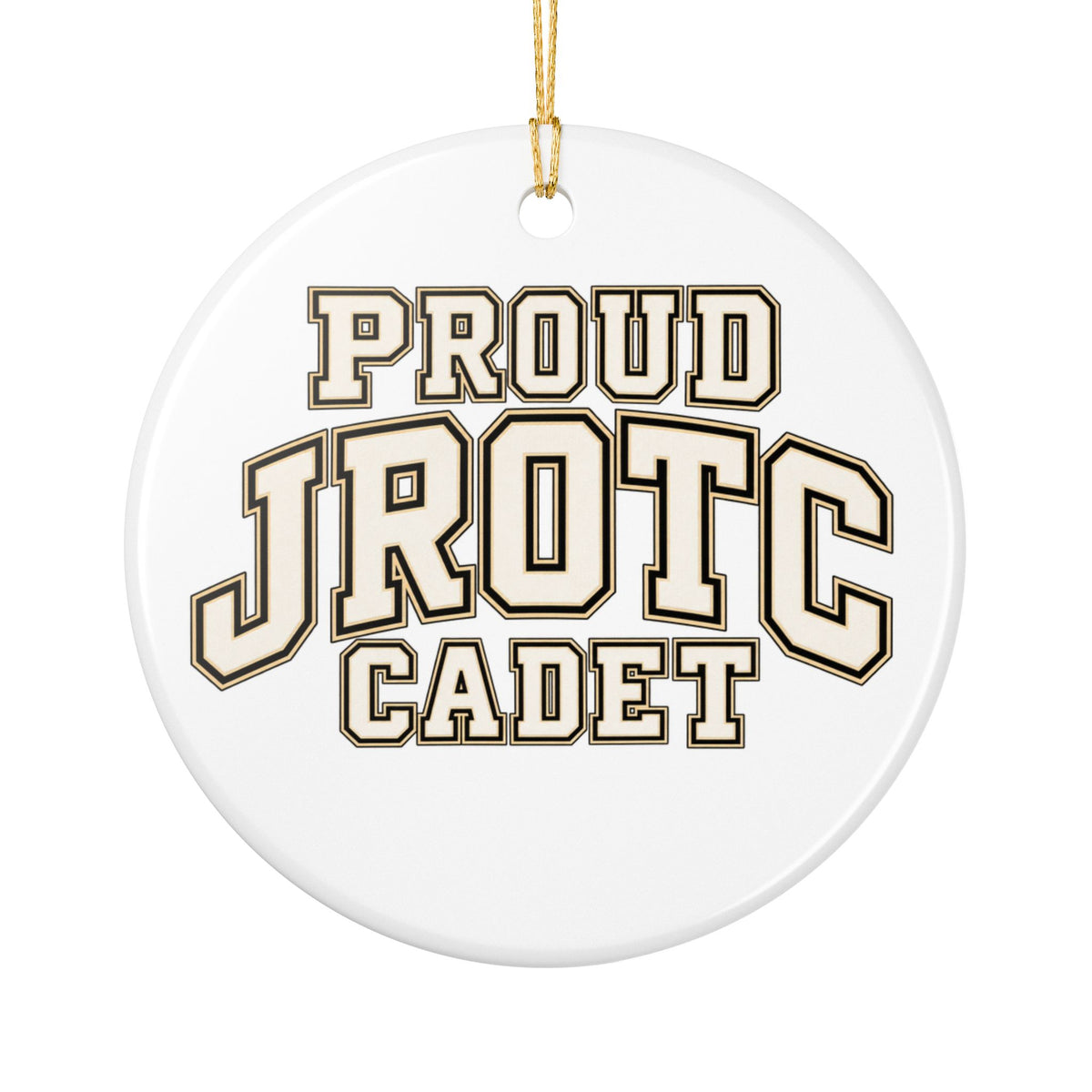 Custom School Spirit Ceramic Christmas  Ornament
