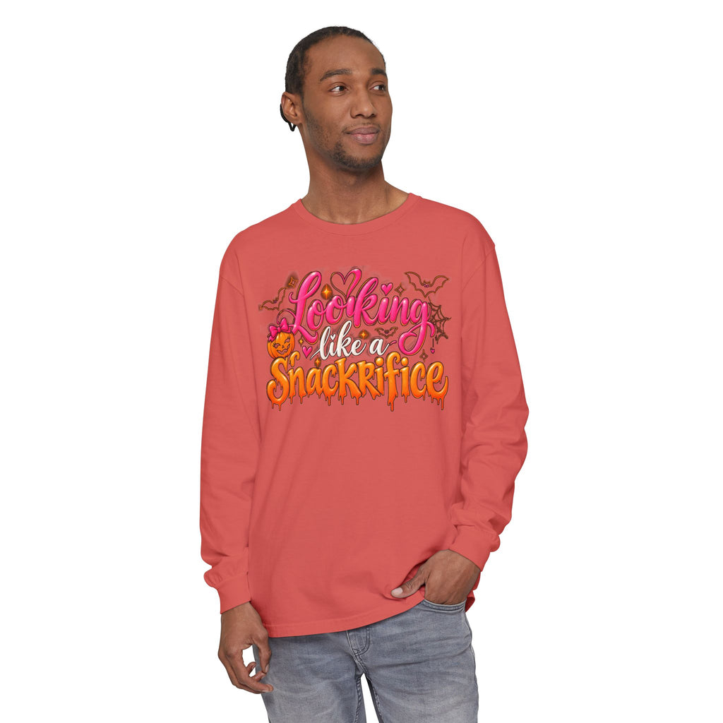 Looking Snackrifice Halloween Long Sleeve T-Shirt