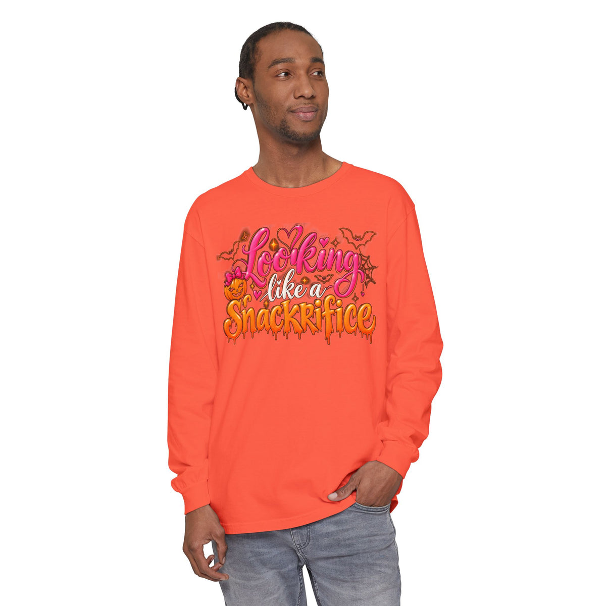Looking Snackrifice Halloween Long Sleeve T-Shirt