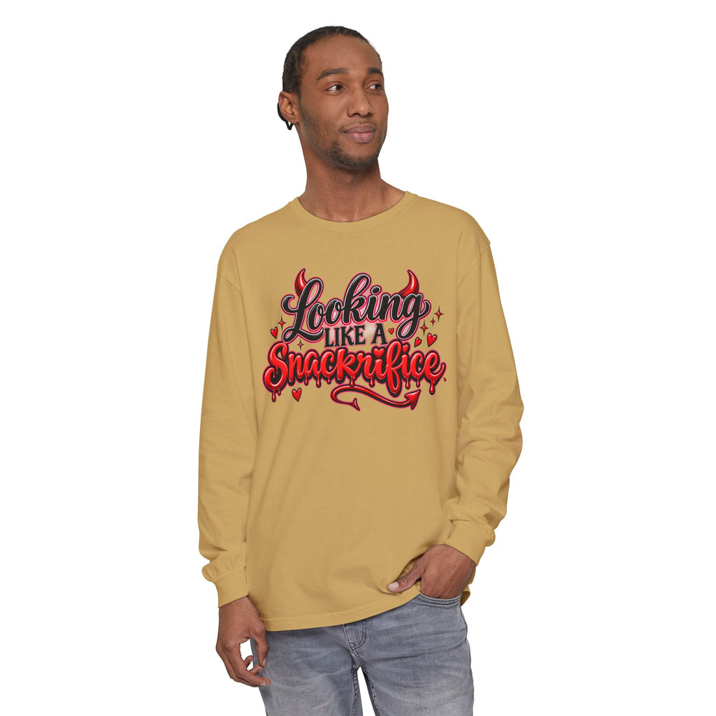 Locking Like a Snackrifice Devil Valentine Long Sleeve T-Shirt