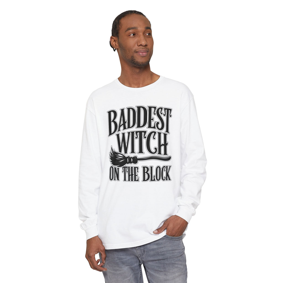 Baddest Witch on the Block Long Sleeve T-Shirt