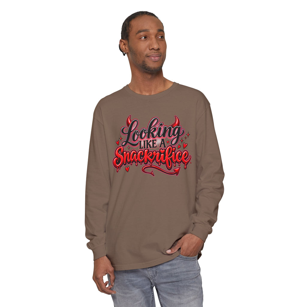 Locking Like a Snackrifice Devil Valentine Long Sleeve T-Shirt