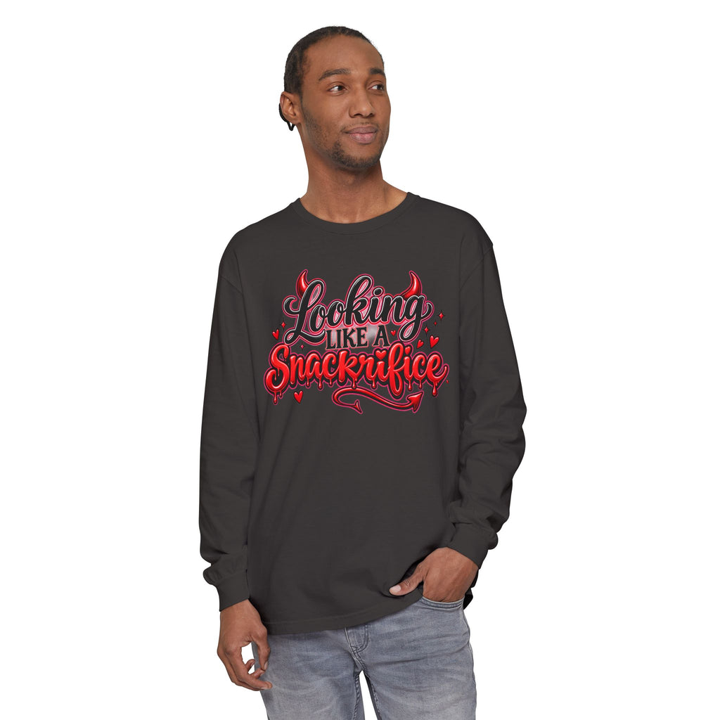 Locking Like a Snackrifice Devil Valentine Long Sleeve T-Shirt