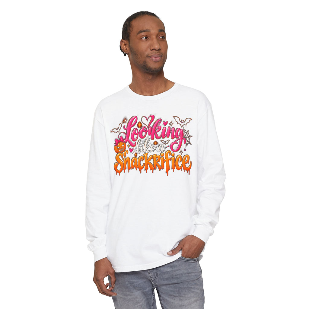Looking Snackrifice Halloween Long Sleeve T-Shirt