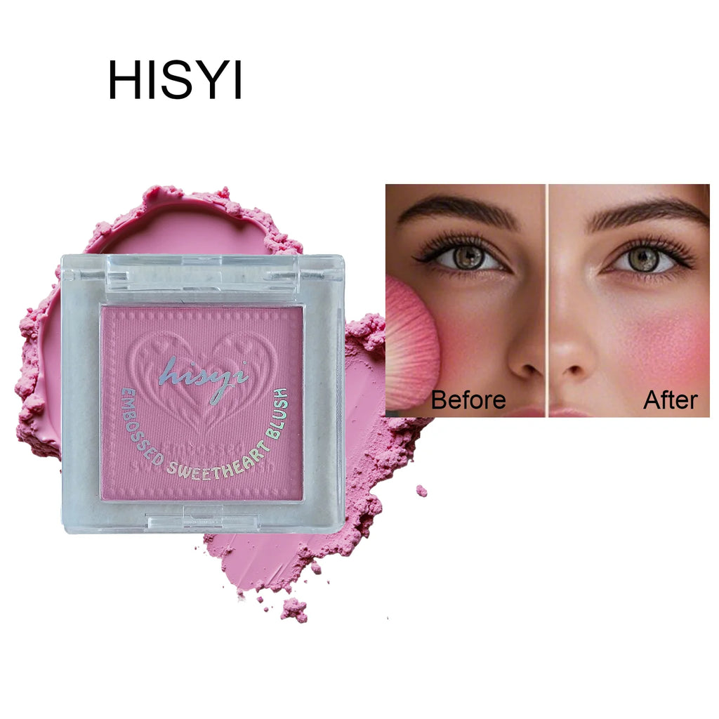Natural Rosy Blush Makeup – Pure Desire Matte Finish for a Soft, Charming Look