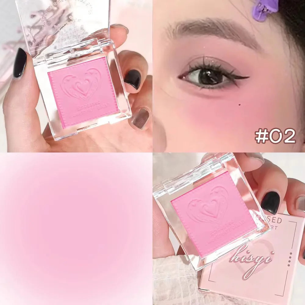 Natural Rosy Blush Makeup – Pure Desire Matte Finish for a Soft, Charming Look
