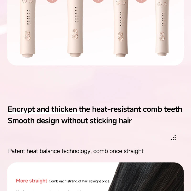 4IN1 Automatic Hair Curler Negative Ion Ceramic Curling Iron - 40mm Large Wave Perm for Woman, Lazy Person Electric Curling Wand