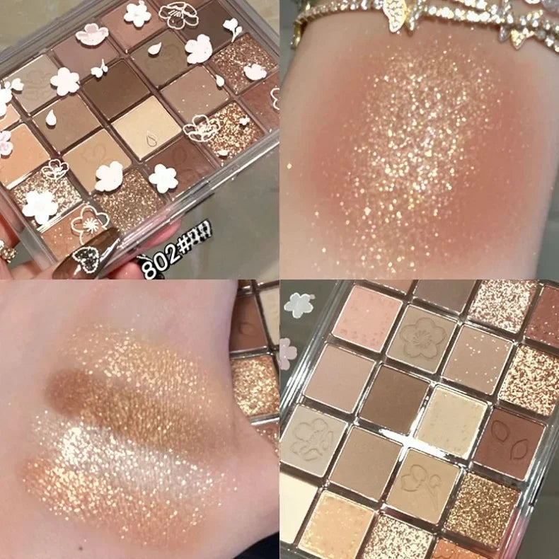 20 Colors Eyeshadow Palette Matte Makeup Products Women Cosmetics Korean New Beauty Health Long Lasting Eye Shadow Pallet