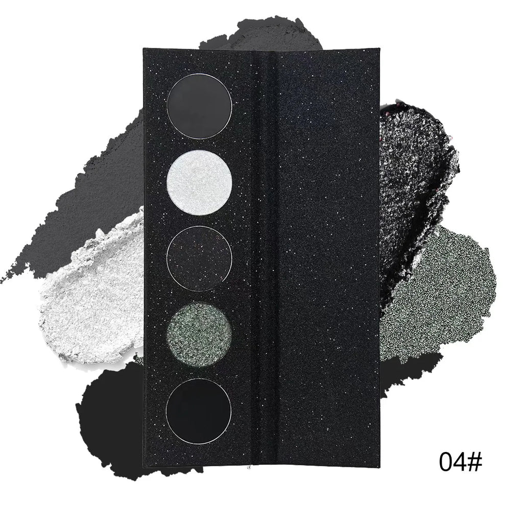 Glitter Dark Eyeshadow Palette Matte Makeup For Women New Beauty Long Lasting Waterproof Sweat Proof Eye Shadow Stage Cosmetics