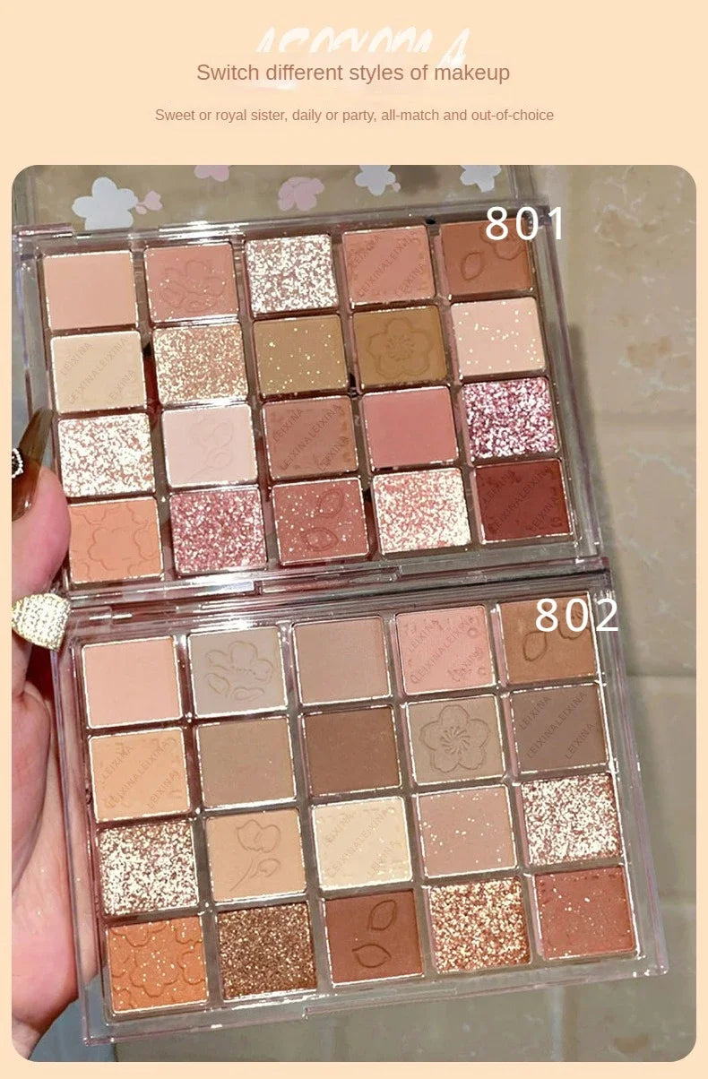 20 Colors Eyeshadow Palette Matte Makeup Products Women Cosmetics Korean New Beauty Health Long Lasting Eye Shadow Pallet