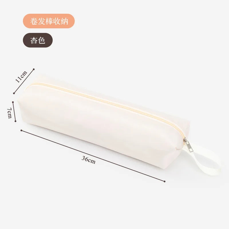 Portable Hair Dryer Straightener Storage Bag Heat Resistant Curling Iron Lightweight Travel Carrying Large Capacity Storage Bag