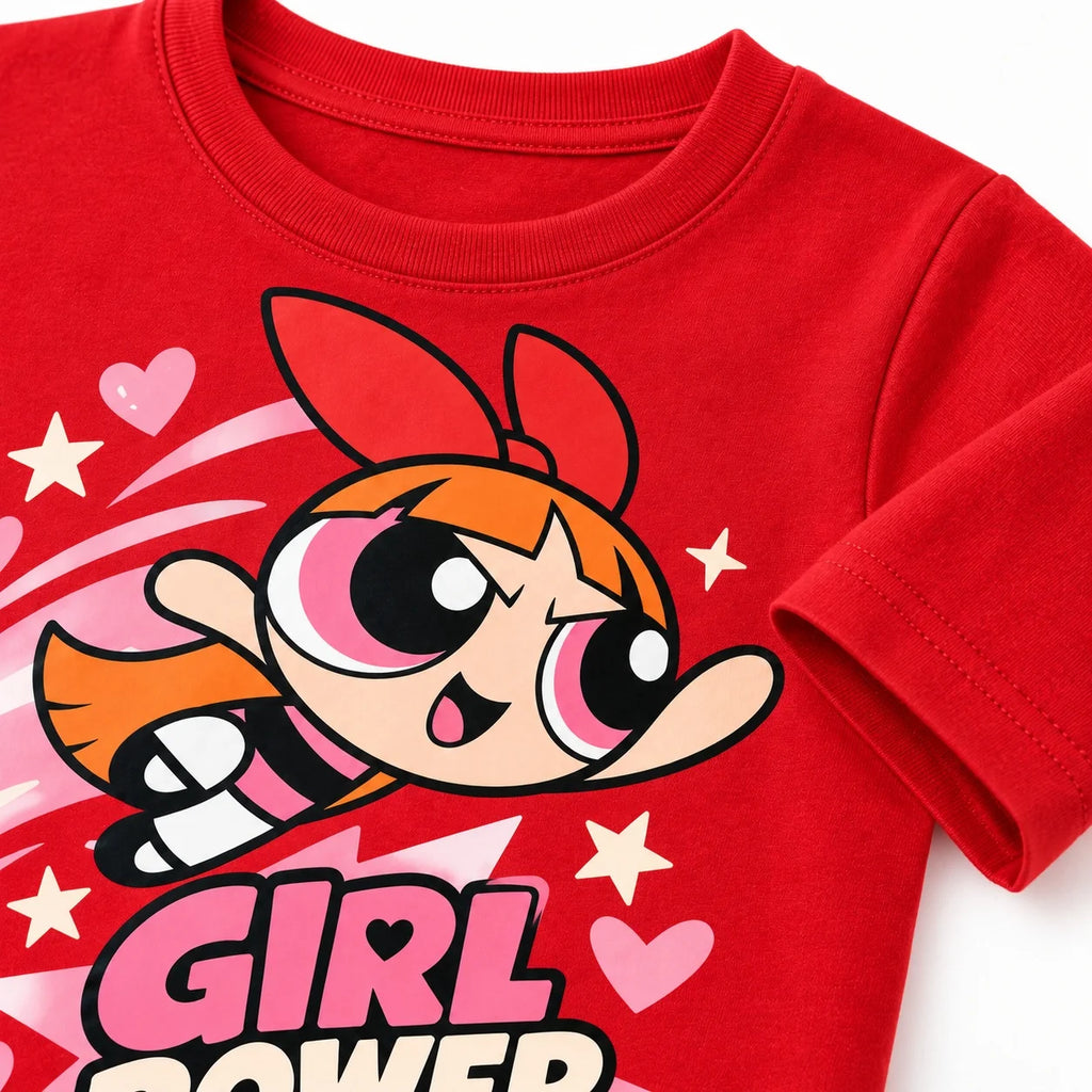 Kids Cartoon Girls T Shirt Unisex Children Short Sleeve Tee Cute Graphic Top Boys Girls Casual Summer Clothing Gift