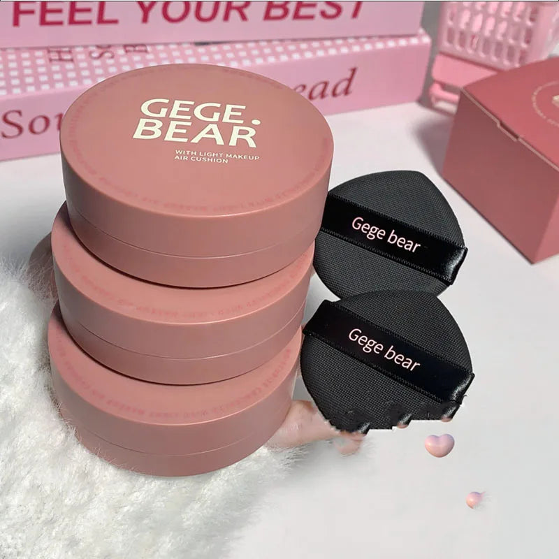 Moisturizing Concealer Air Cushion Compact Cream Skin Foundation Waterproof Brighten High Coverage Base Korean Makeup Cosmetics