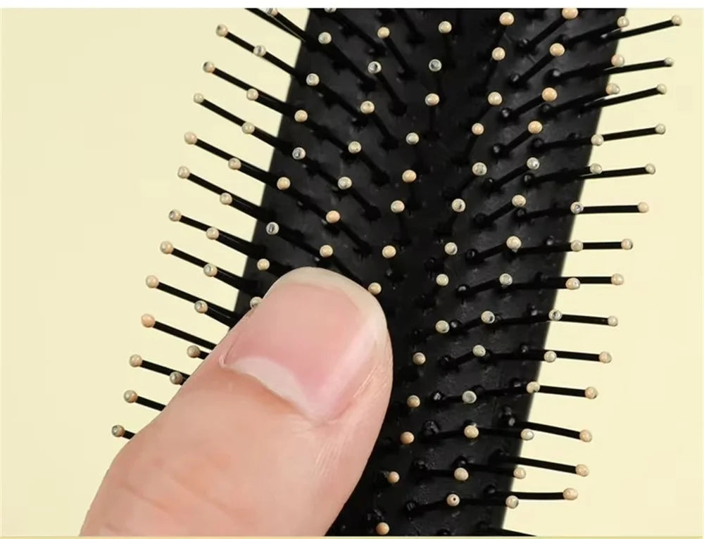 Air Bag Hair Brush,Massage Anti Static Hair Brush,Practical Care SPA Head Comb,Hair Care Tool for Curly Straight Coarse Hair