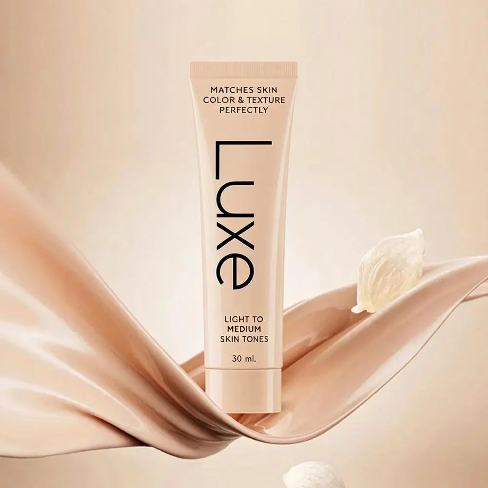 Luxe Color Change Waterproof Concealer Foundation, Full Coverage for Acne, Scars & Uneven Skin Tone, Long-Lasting Face Makeup