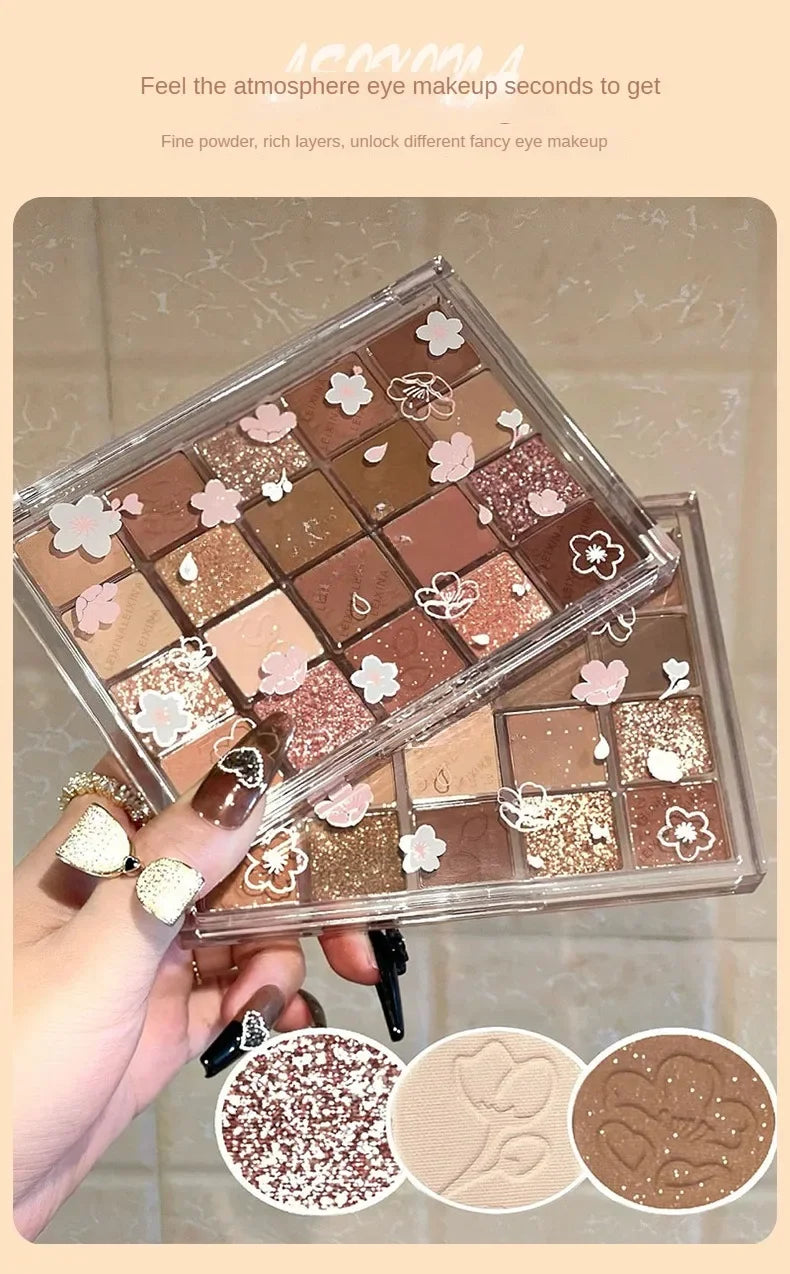 20 Colors Eyeshadow Palette Matte Makeup Products Women Cosmetics Korean New Beauty Health Long Lasting Eye Shadow Pallet