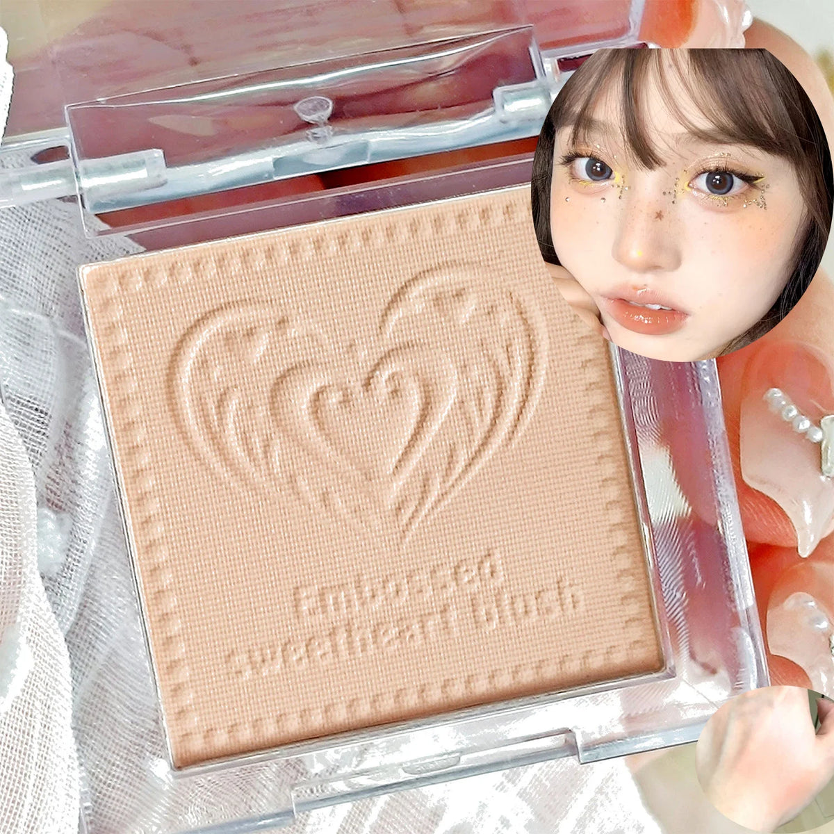 Natural Rosy Blush Makeup – Pure Desire Matte Finish for a Soft, Charming Look