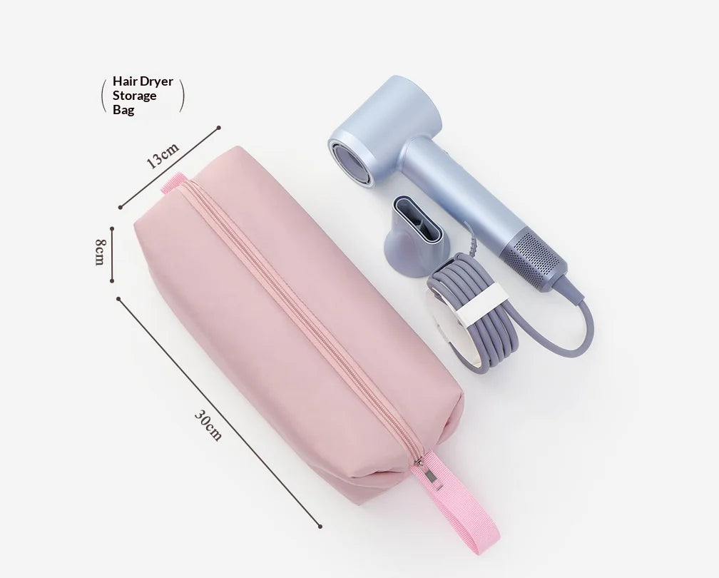 Portable Hair Dryer Straightener Storage Bag Heat Resistant Curling Iron Lightweight Travel Carrying Large Capacity Storage Bag