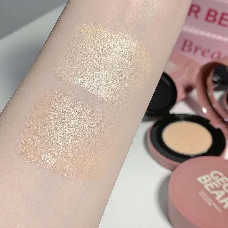 Moisturizing Concealer Air Cushion Compact Cream Skin Foundation Waterproof Brighten High Coverage Base Korean Makeup Cosmetics