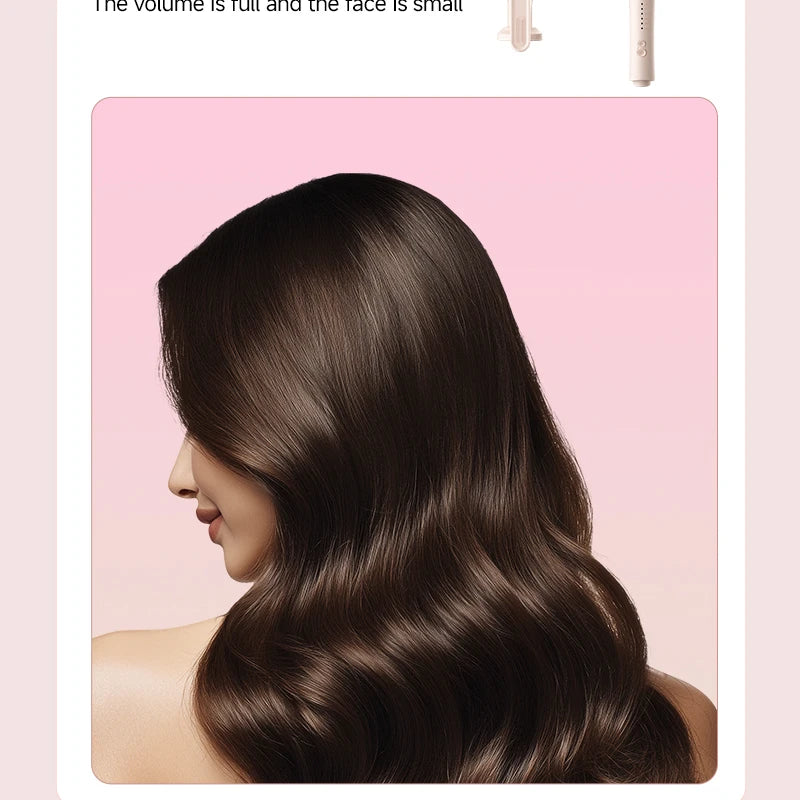 4IN1 Automatic Hair Curler Negative Ion Ceramic Curling Iron - 40mm Large Wave Perm for Woman, Lazy Person Electric Curling Wand