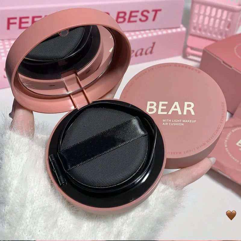 Moisturizing Concealer Air Cushion Compact Cream Skin Foundation Waterproof Brighten High Coverage Base Korean Makeup Cosmetics