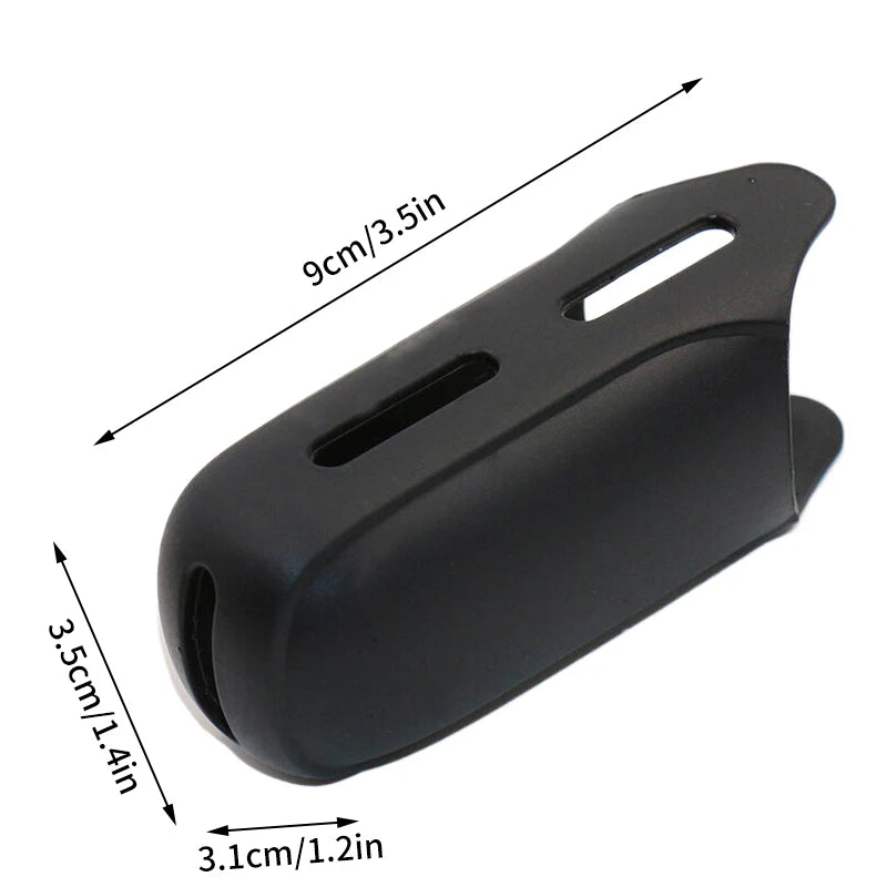 Heat-Resistant Silicone Cover Curling Iron Straightener Burn Protection Universal Fit Non-Slip Durable Travel Safe Storage
