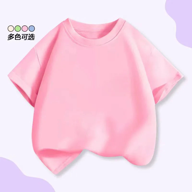 Kids T Shirt Birthday Numbers 1-10 Crown Shirt Summer Girls Birthday Tops White Short Sleeve Wild Tees Children Party Clothes