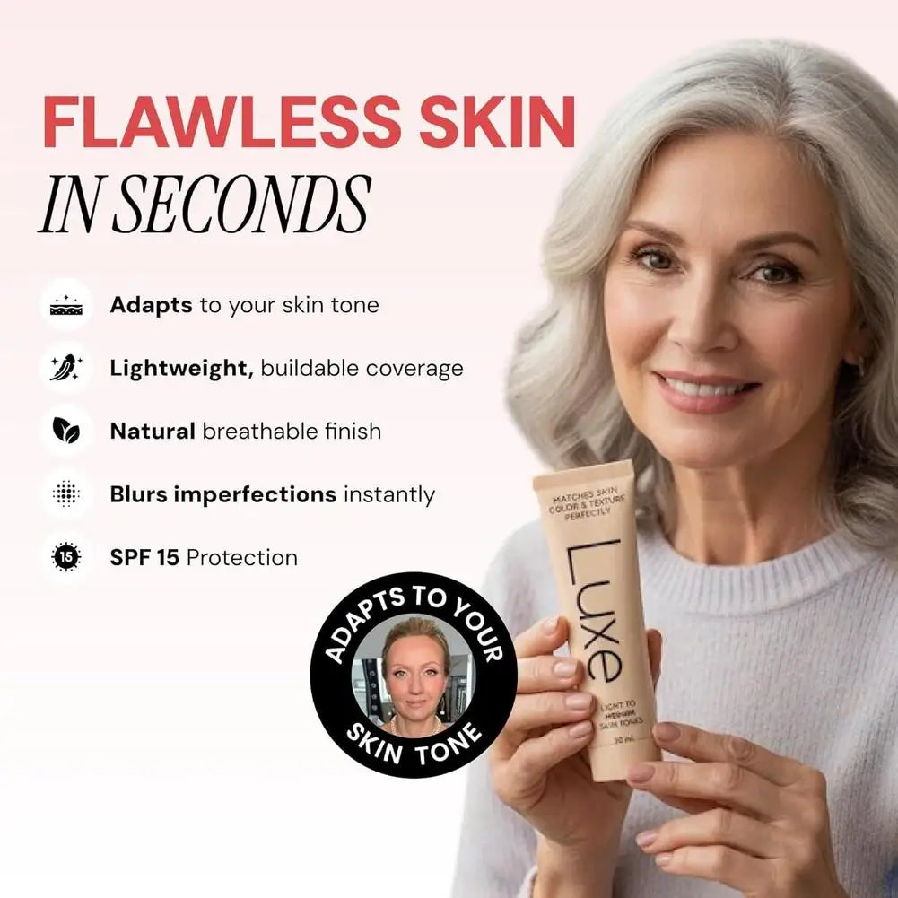 K-Beauty Self-Adjusting Flawless Skin Foundation Velvet Hydrating Concealer Perfector All-Day Wear Maximum Full Coverage Makeup