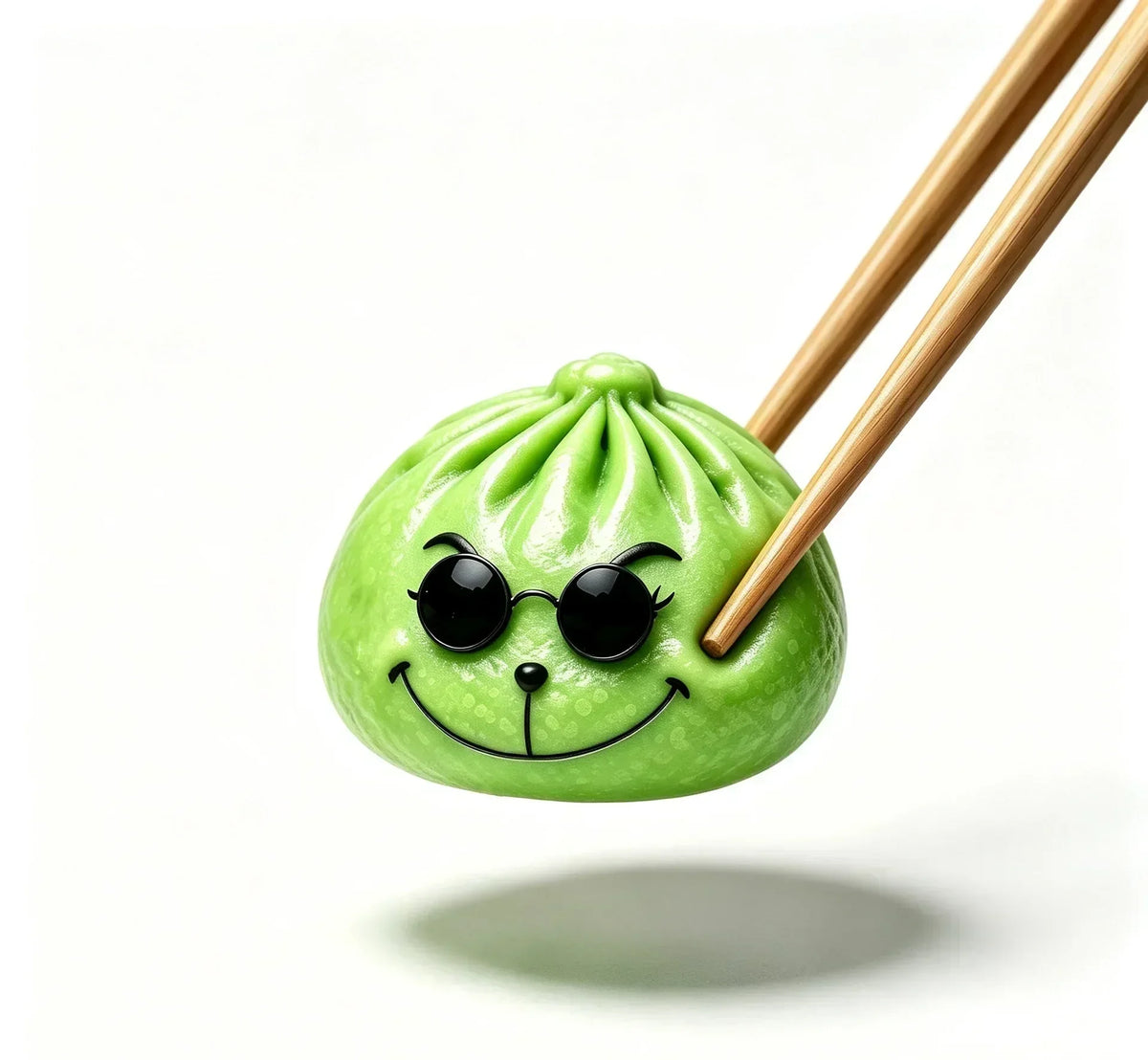 Glitter Green Dumpling With Steamer Squeeze  Buns Relieve Stress for Christmas Party Gift New Year Gift