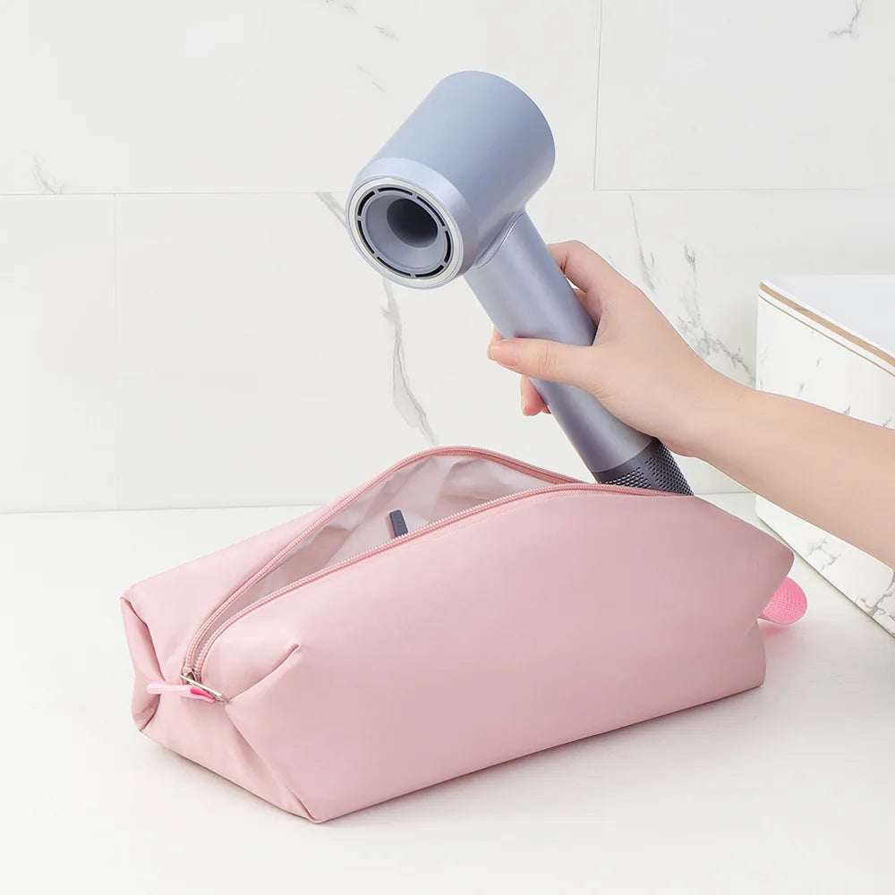 Portable Hair Dryer Straightener Storage Bag Heat Resistant Curling Iron Lightweight Travel Carrying Large Capacity Storage Bag