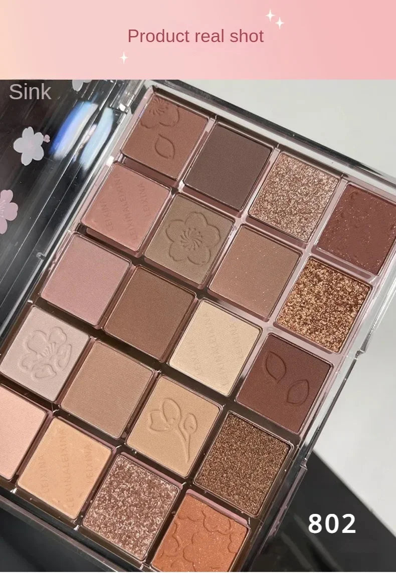 20 Colors Eyeshadow Palette Matte Makeup Products Women Cosmetics Korean New Beauty Health Long Lasting Eye Shadow Pallet