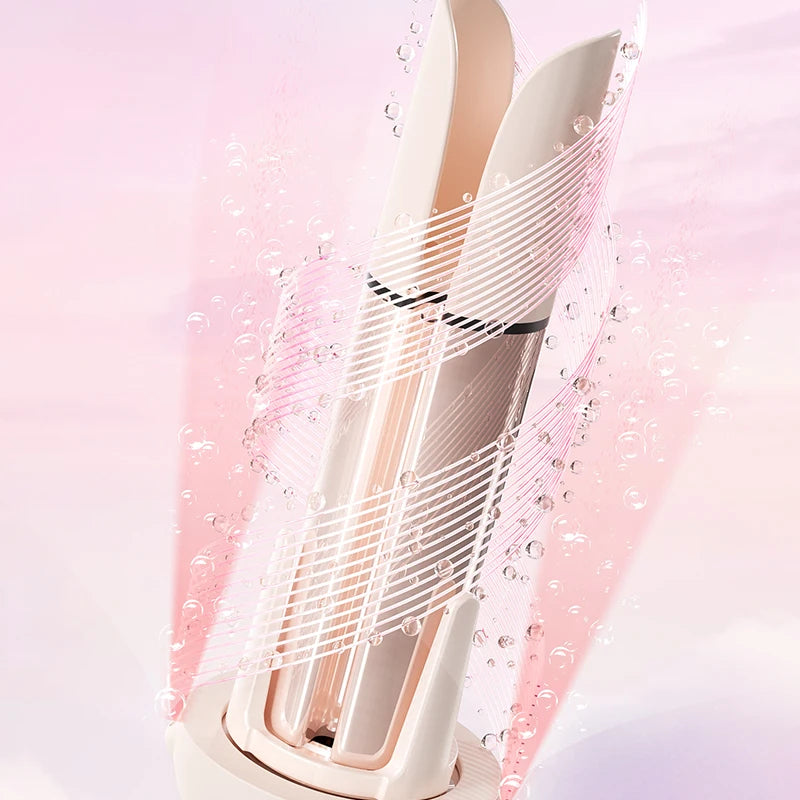 4IN1 Automatic Hair Curler Negative Ion Ceramic Curling Iron - 40mm Large Wave Perm for Woman, Lazy Person Electric Curling Wand