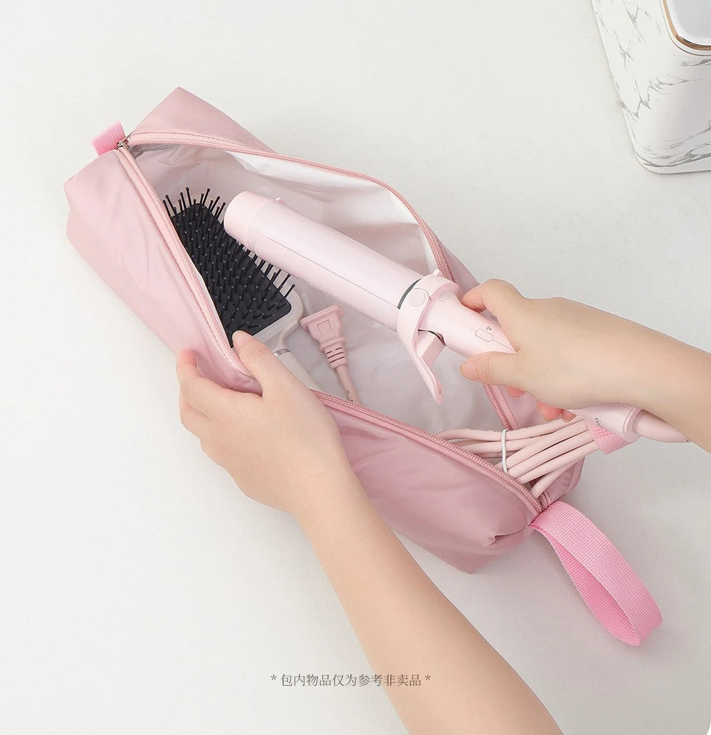 Portable Hair Dryer Straightener Storage Bag Heat Resistant Curling Iron Lightweight Travel Carrying Large Capacity Storage Bag