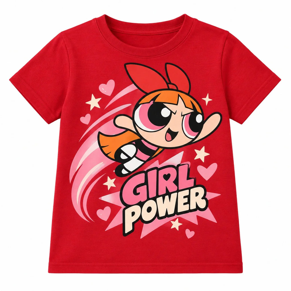 Kids Cartoon Girls T Shirt Unisex Children Short Sleeve Tee Cute Graphic Top Boys Girls Casual Summer Clothing Gift